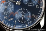 IWC - Portuguese Perpetual Calendar 42mm IW503401 SS/LE Blue/Num APSF A52010