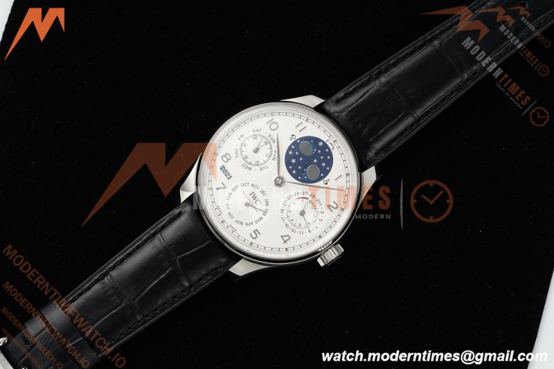 IWC - Portuguese Perpetual Calendar 42mm IW503406 SS/LE White/Num APSF A52010