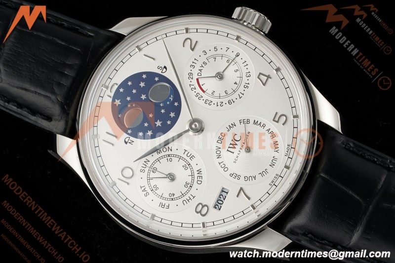 IWC - Portuguese Perpetual Calendar 42mm IW503406 SS/LE White/Num APSF A52010