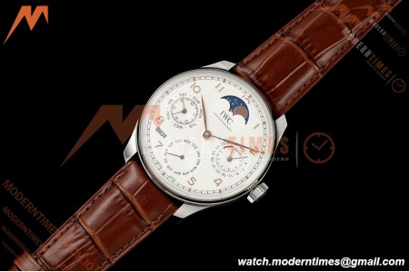 IWC - Portuguese Perpetual Calendar 42mm IW503307 SS/LE White/Num APSF A52010