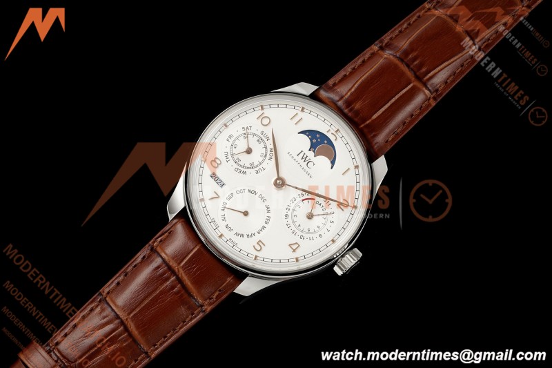 IWC - Portuguese Perpetual Calendar 42mm IW503307 SS/LE White/Num APSF A52010