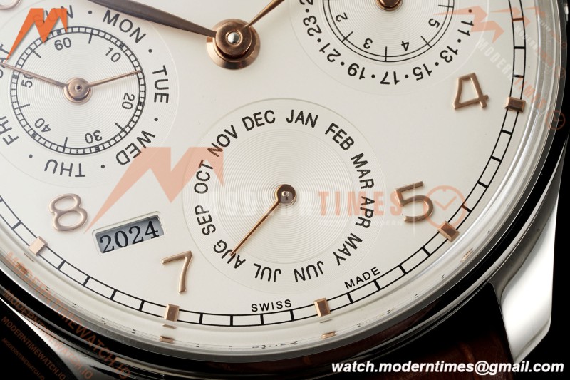 IWC - Portuguese Perpetual Calendar 42mm IW503307 SS/LE White/Num APSF A52010