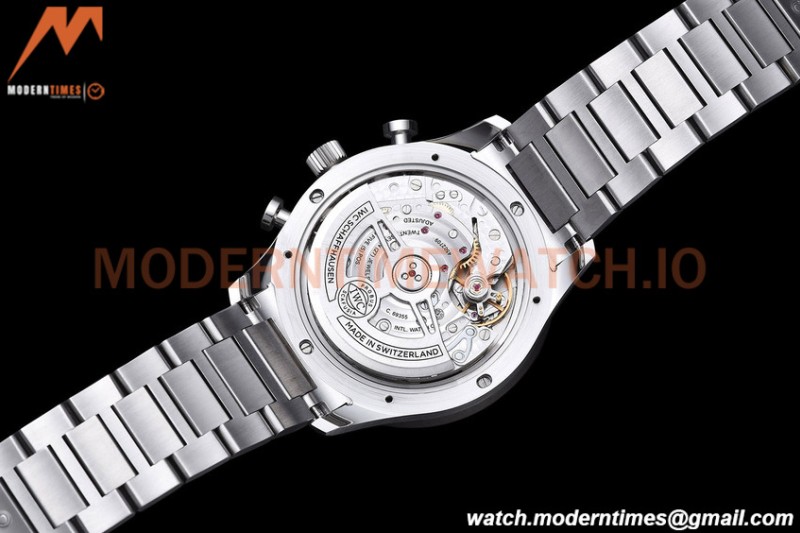 IWC - Portuguese Chronograph 41mm IW371615 SS/SS Green/Num ZF A69355