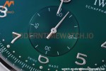 IWC - Portuguese Chronograph 41mm IW371615 SS/SS Green/Num ZF A69355