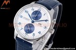 IWC - Portuguese Chronograph IW371620 SS/LE Wht/Num Blue AZF A69355