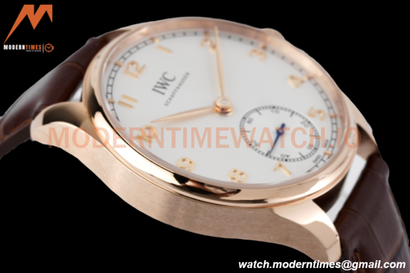 IWC - Portugieser Automatic IW358306 40mm RG/LE Wht/Num ZF Cal.82200 MOD