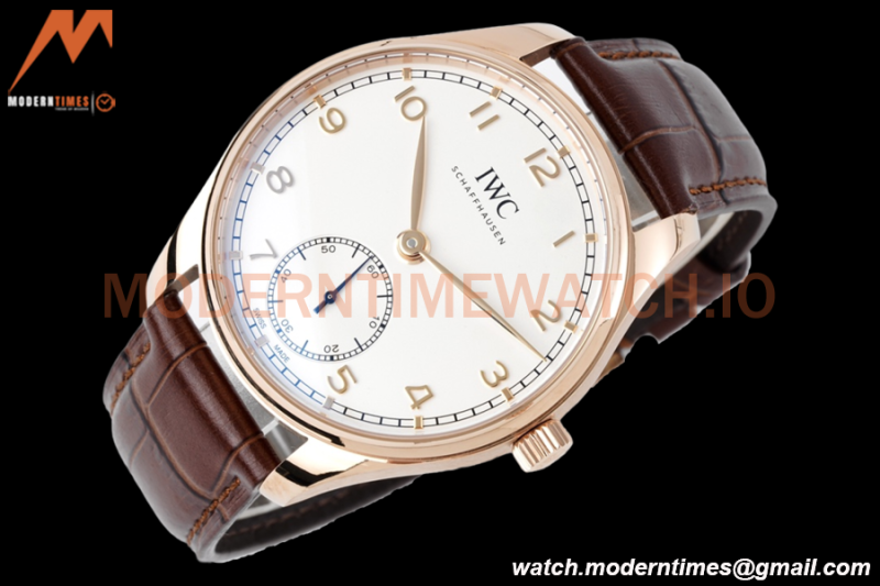 IWC - Portugieser Automatic IW358306 40mm RG/LE Wht/Num ZF Cal.82200 MOD
