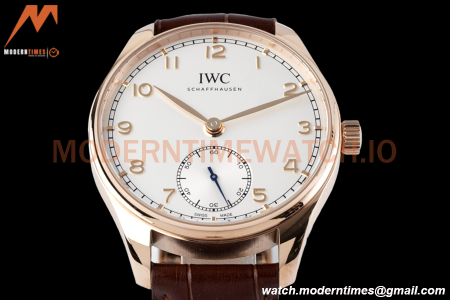 IWC - Portugieser Automatic IW358306 40mm RG/LE Wht/Num ZF Cal.82200 MOD