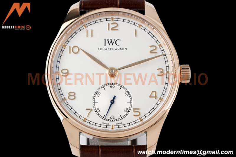 IWC - Portugieser Automatic IW358306 40mm RG/LE Wht/Num ZF Cal.82200 MOD