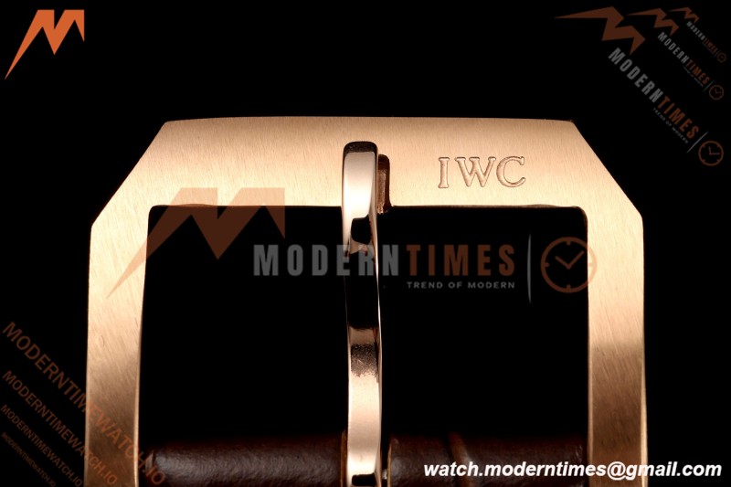 IWC - Portugieser Handwind Automatic 40mm IW545801 RG/LE Wht/Num RMS Asian Tourb | IWC - 포르투기저 핸드와인드 오토매틱 40mm IW545801 RG/LE 화이트/Nun RMS 아시안 투어 B