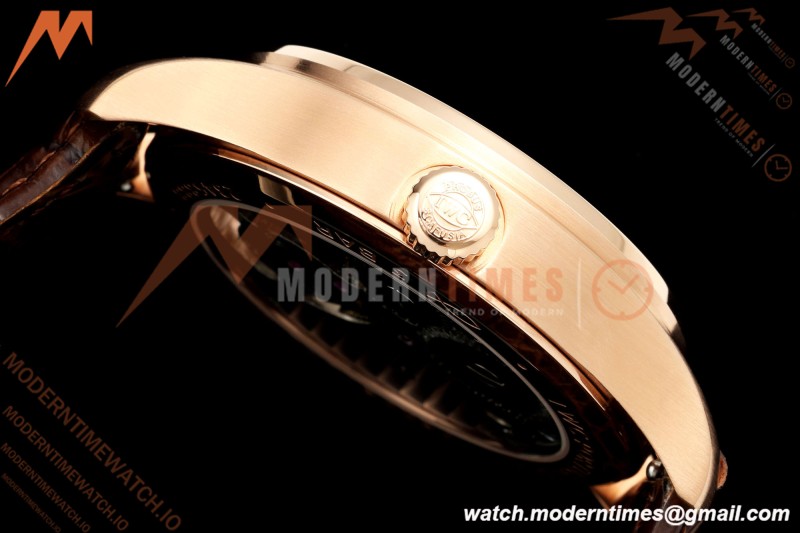 IWC - Portugieser Handwind Automatic 40mm IW545801 RG/LE Wht/Num RMS Asian Tourb | IWC - 포르투기저 핸드와인드 오토매틱 40mm IW545801 RG/LE 화이트/Nun RMS 아시안 투어 B