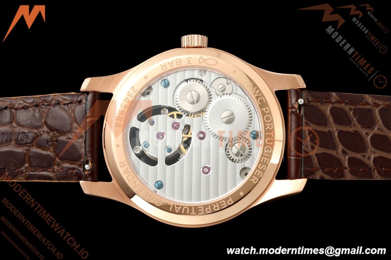 IWC - Portugieser Handwind Automatic 40mm IW545801 RG/LE Wht/Num RMS Asian Tourb | IWC - 포르투기저 핸드와인드 오토매틱 40mm IW545801 RG/LE 화이트/Nun RMS 아시안 투어 B