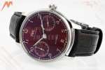 IWC - Portugieser Automatic IW500714 SS/LE Red/Num Blue AZF A52010