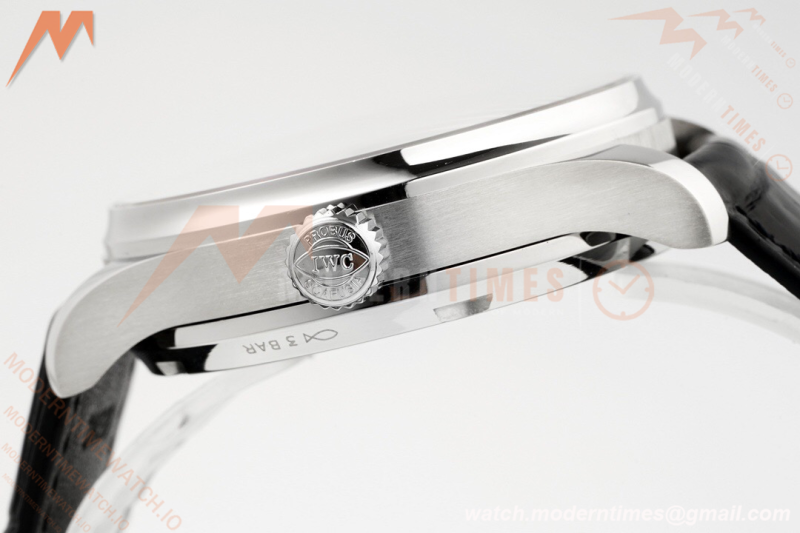 IWC - Portugieser Automatic IW500714 SS/LE Red/Num Blue AZF A52010
