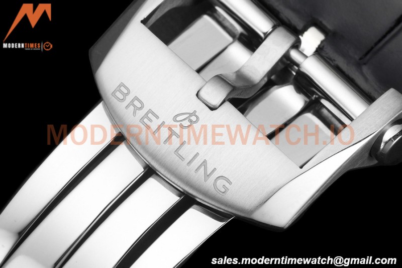 Breitling - Premier Chronograph 42mm SS/LE Black/Stk BLSF A7750