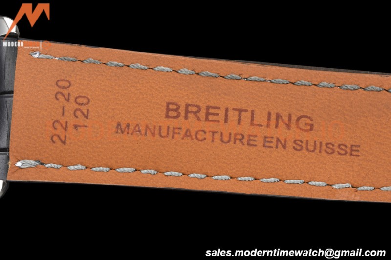 Breitling - Premier Chronograph 42mm SS/LE Black/Stk BLSF A7750