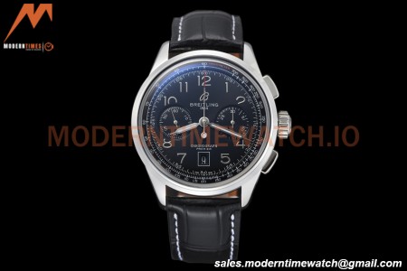Breitling - Premier B01 Chronograph 42mm SS/LE Black/Num BLSF A7750 Mod
