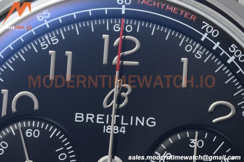 Breitling - Premier B01 Chronograph 42mm SS/LE Black/Num BLSF A7750 Mod