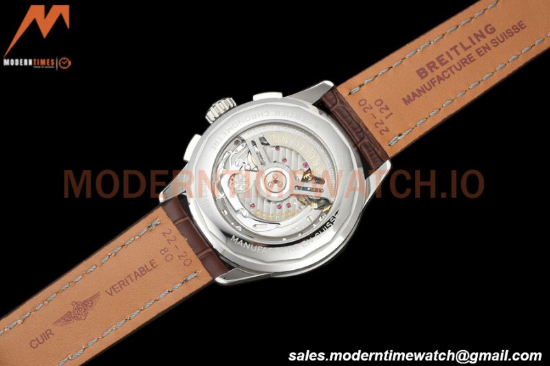 Breitling - Premier B01 Chronograph 42mm SS/LE Beige/Num BLSF A7750 Mod