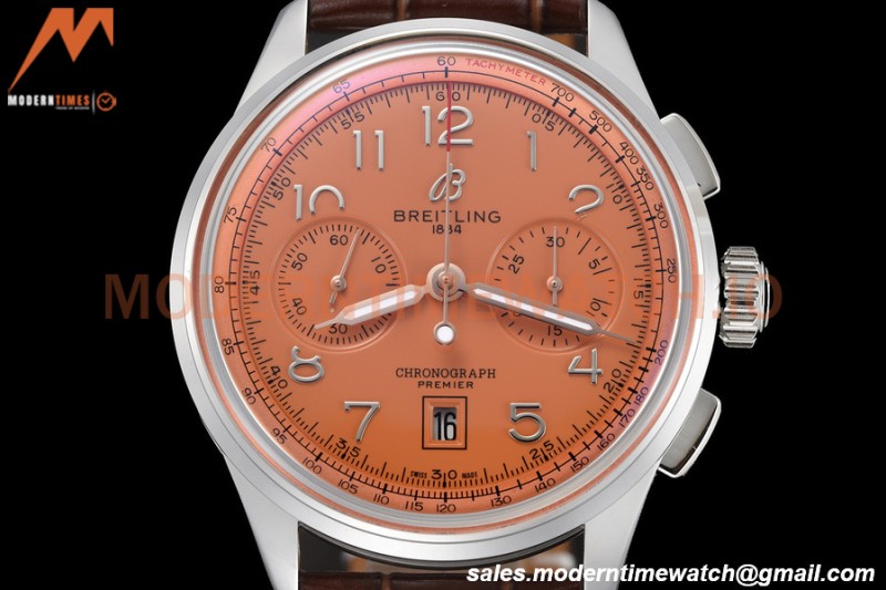 Breitling - Premier B01 Chronograph 42mm SS/LE Champ/Num BLSF A7750 Mod