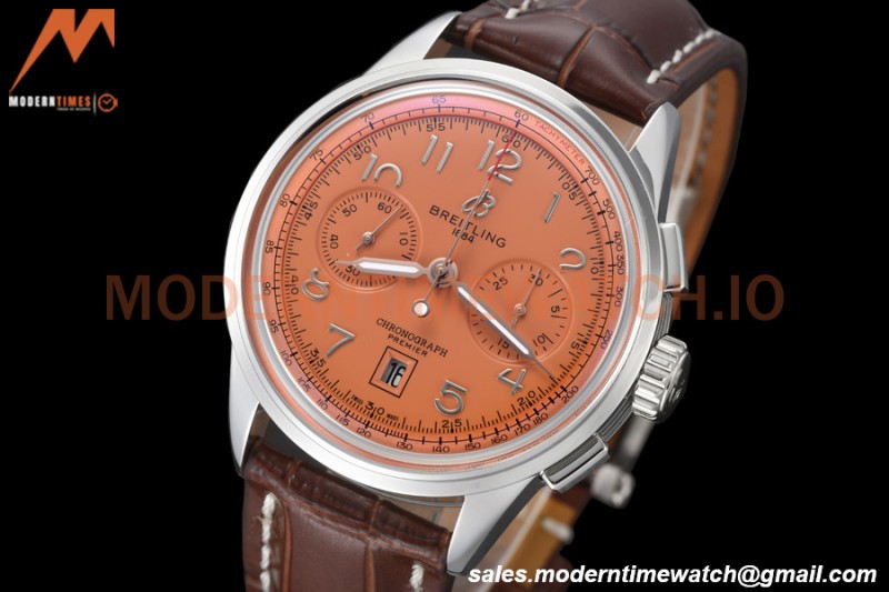 Breitling - Premier B01 Chronograph 42mm SS/LE Champ/Num BLSF A7750 Mod
