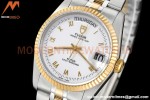 Tudor - Prince Date-Day 36mm Automatic YG/SS Wht/Rmn MKS A2824