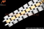 Tudor - Prince Date-Day 36mm Automatic YG/SS Silv/Stk MKS A2824