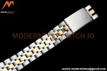 Tudor - Prince Date-Day 36mm Automatic YG/SS Wht/Stk MKS A2824