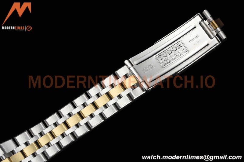 Tudor - Prince Date-Day 36mm Automatic YG/SS Blk/Stk MKS A2824