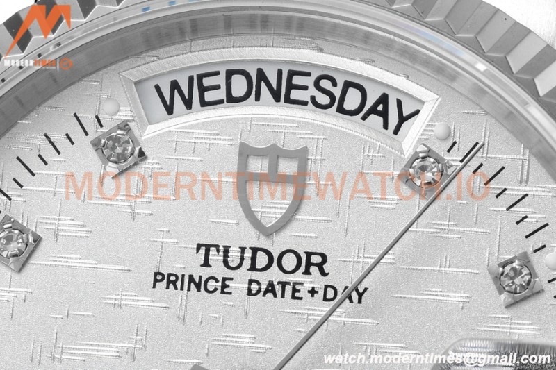 Tudor - Prince Date-Day 36mm Automatic SS/SS Silv/Dia MKS A2824