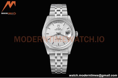 Tudor - Prince Date-Day 36mm Automatic SS/SS Silv/Stk MKS A2824