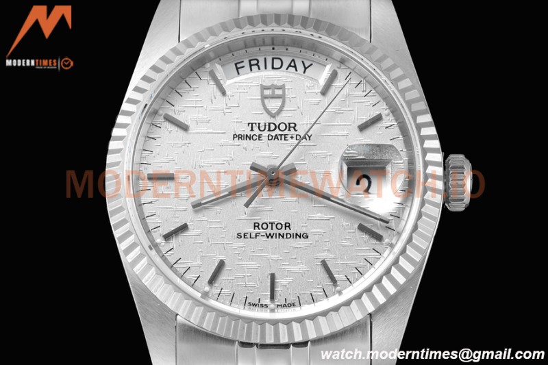 Tudor - Prince Date-Day 36mm Automatic SS/SS Silv/Stk MKS A2824