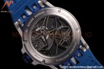 Roger Dubuis - Excalibur Spider 45mm TI/RU Blue Skeleton Flying Tourbillon JBF
