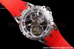 Roger Dubuis - Excalibur Spider 45mm TI/RU Red Skeleton Flying Tourbillon JBF