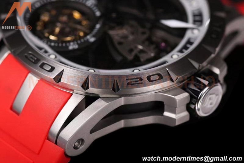 Roger Dubuis - Excalibur Spider 45mm TI/RU Red Skeleton Flying Tourbillon JBF