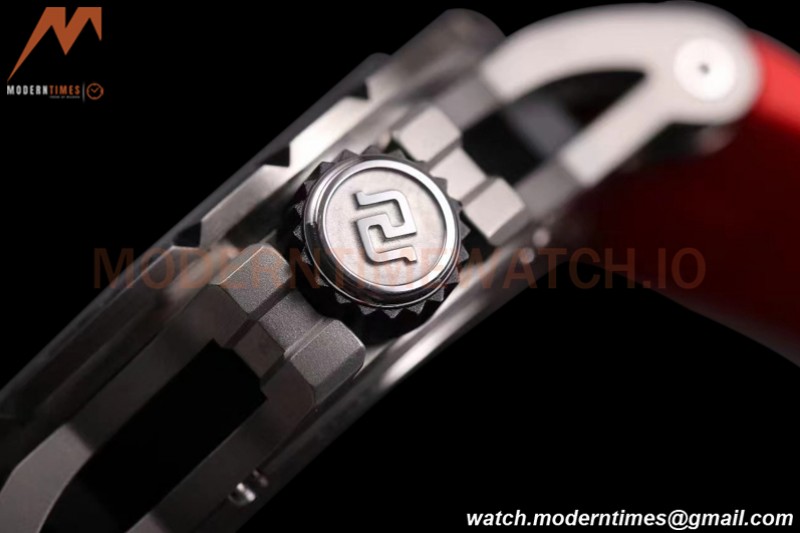 Roger Dubuis - Excalibur Spider 45mm TI/RU Red Skeleton Flying Tourbillon JBF