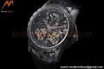 Roger Dubuis - Excalibur 45mm TI/BLK BLK/LE Skeleton YSF Duo Tourbillon