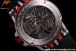Roger Dubuis - Excalibur Spider 45mm TI/RU Black/Red Skeleton Flying Tourbillon JBF