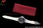 Roger Dubuis - Excalibur Spider 45mm TI/RU White/Blue Skeleton Flying Tourbillon JBF