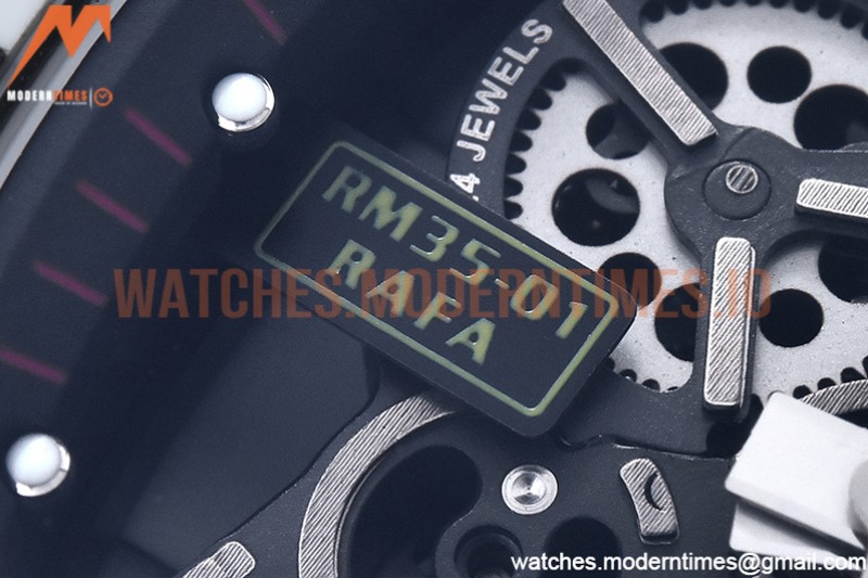 Richard Mille - RM35-01 Rafael Nadal Blk W-NTPT/RU Skele RMXF RMUL3
