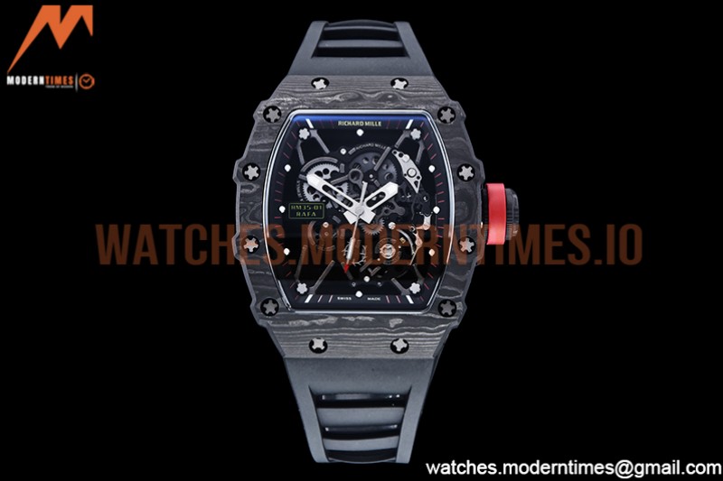 Richard Mille - RM35-01 Rafael Nadal Blk NTPT/RU Skele RMXF RMUL3