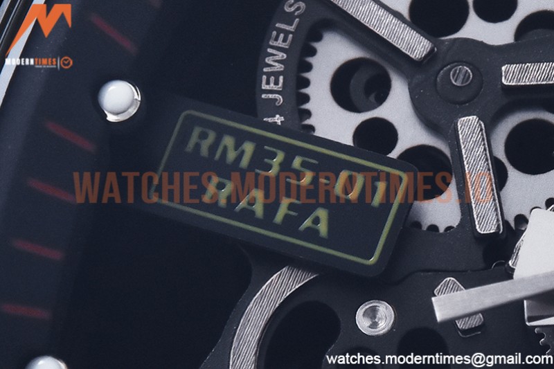 Richard Mille - RM35-01 Rafael Nadal Blk NTPT/RU Skele RMXF RMUL3
