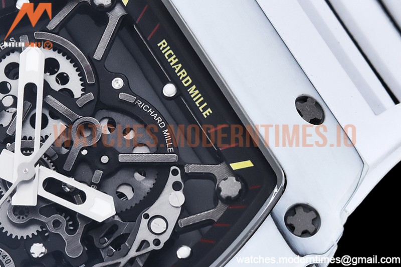 Richard Mille - RM35-01 Rafael Nadal Wht W-NTPT/RU Skele RMXF RMUL3