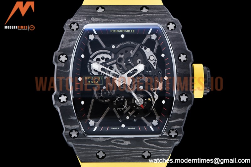 Richard Mille - RM35-01 Rafael Nadal Yelw NTPT/RU Skele RMXF RMUL3