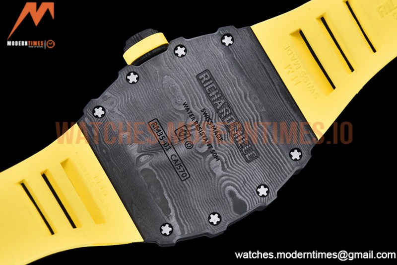 Richard Mille - RM35-01 Rafael Nadal Yelw NTPT/RU Skele RMXF RMUL3