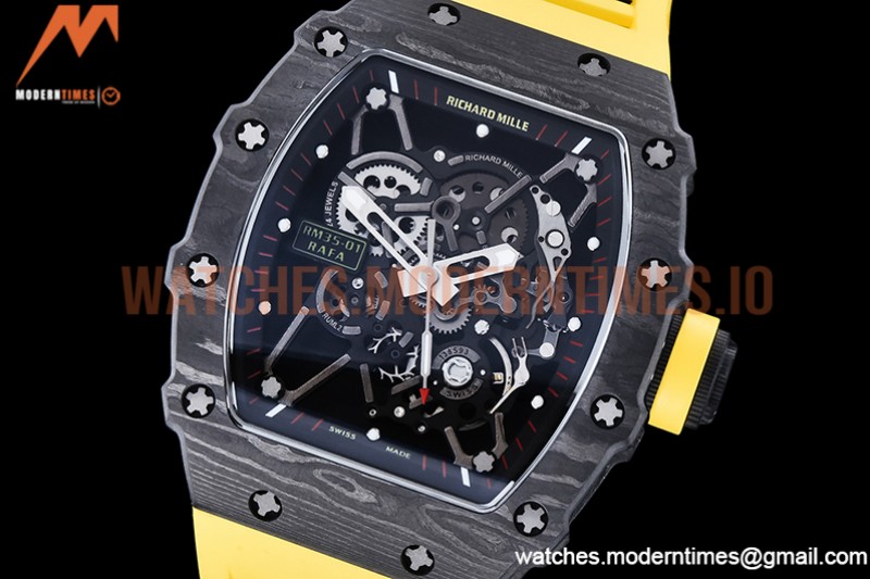 Richard Mille - RM35-01 Rafael Nadal Yelw NTPT/RU Skele RMXF RMUL3
