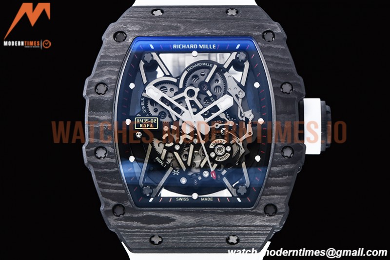 Richard Mille - RM35-02 Rafael Nadal Blk/Wht FC/VRU ZF V5 Miyota Mod