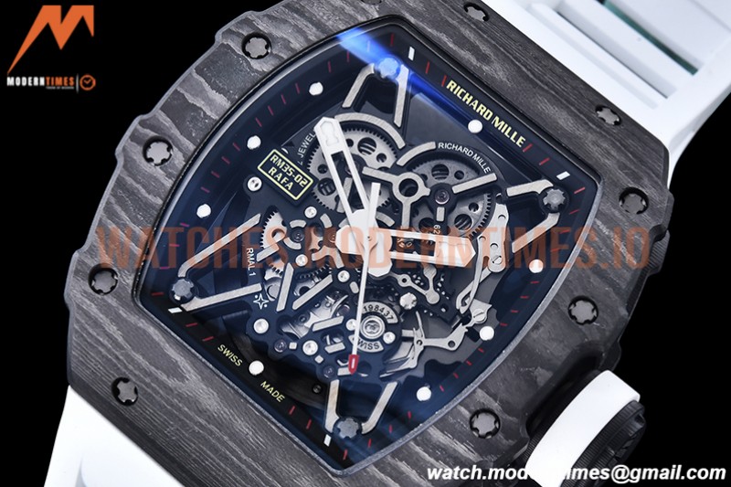 Richard Mille - RM35-02 Rafael Nadal Blk/Wht FC/VRU ZF V5 Miyota Mod