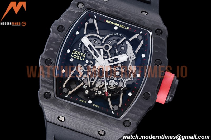 Richard Mille - RM35-02 Rafael Nadal Blk/Blk FC/VRU ZF V5 Miyota Mod