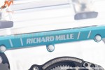 Richard Mille - RM055 Transparent SONIC Edition Skeleton Blue Dial on White Nylon Strap Clone RMUL2